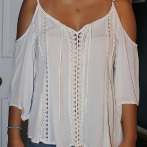 White Long sleeve shirt